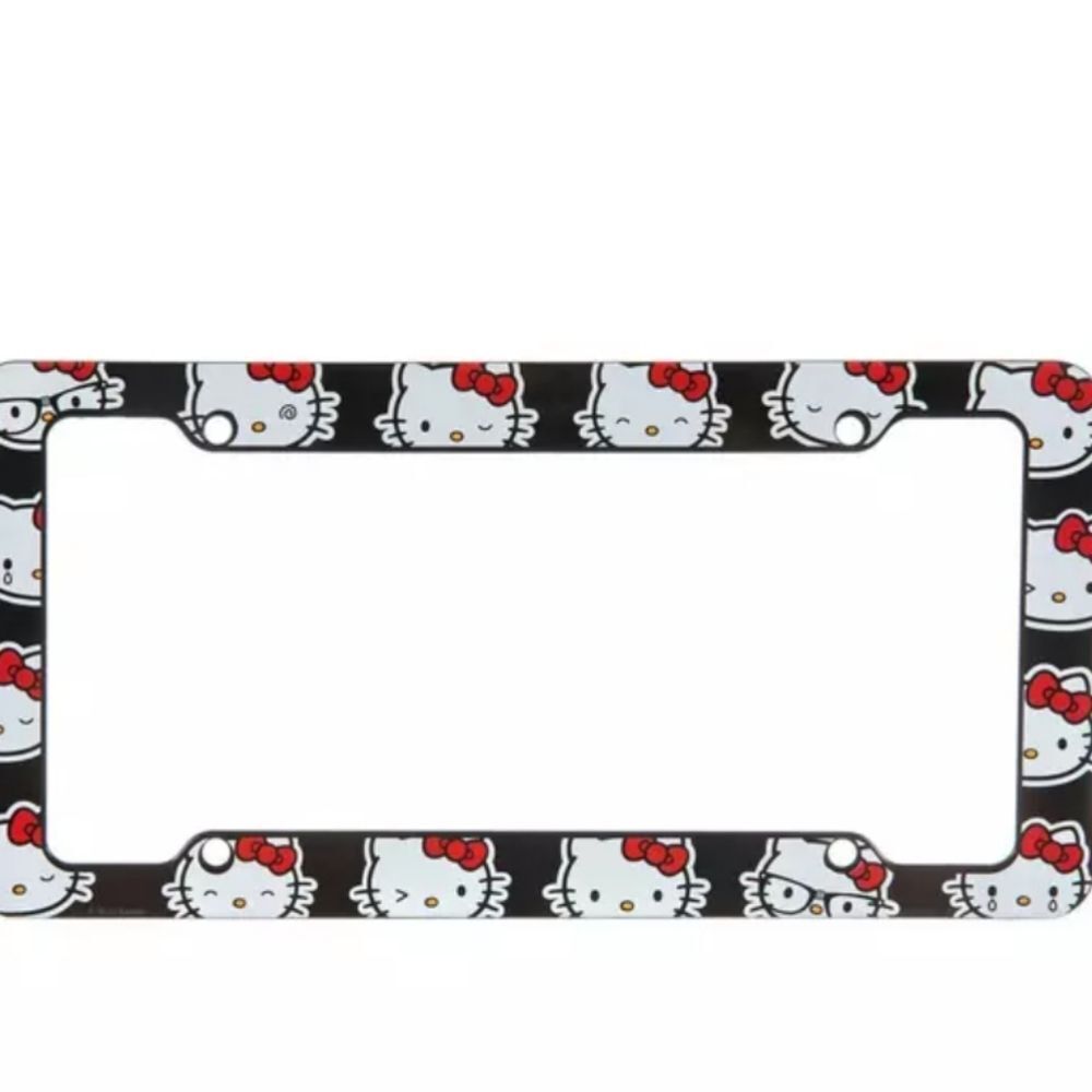 Hello‎ Kitty Logo Auto Tag Frame - Picture 3 of 6